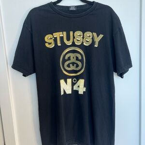 Vintage Stussy No. 4 T-shirt